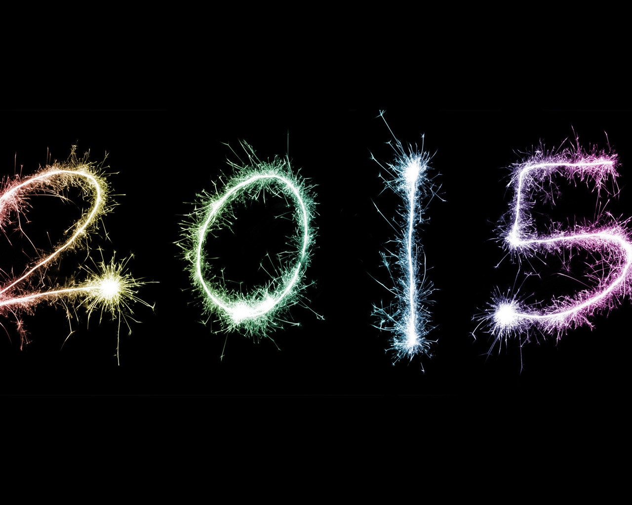 2015 Nový rok téma HD Tapety na plochu (1) #3 - 1280x1024