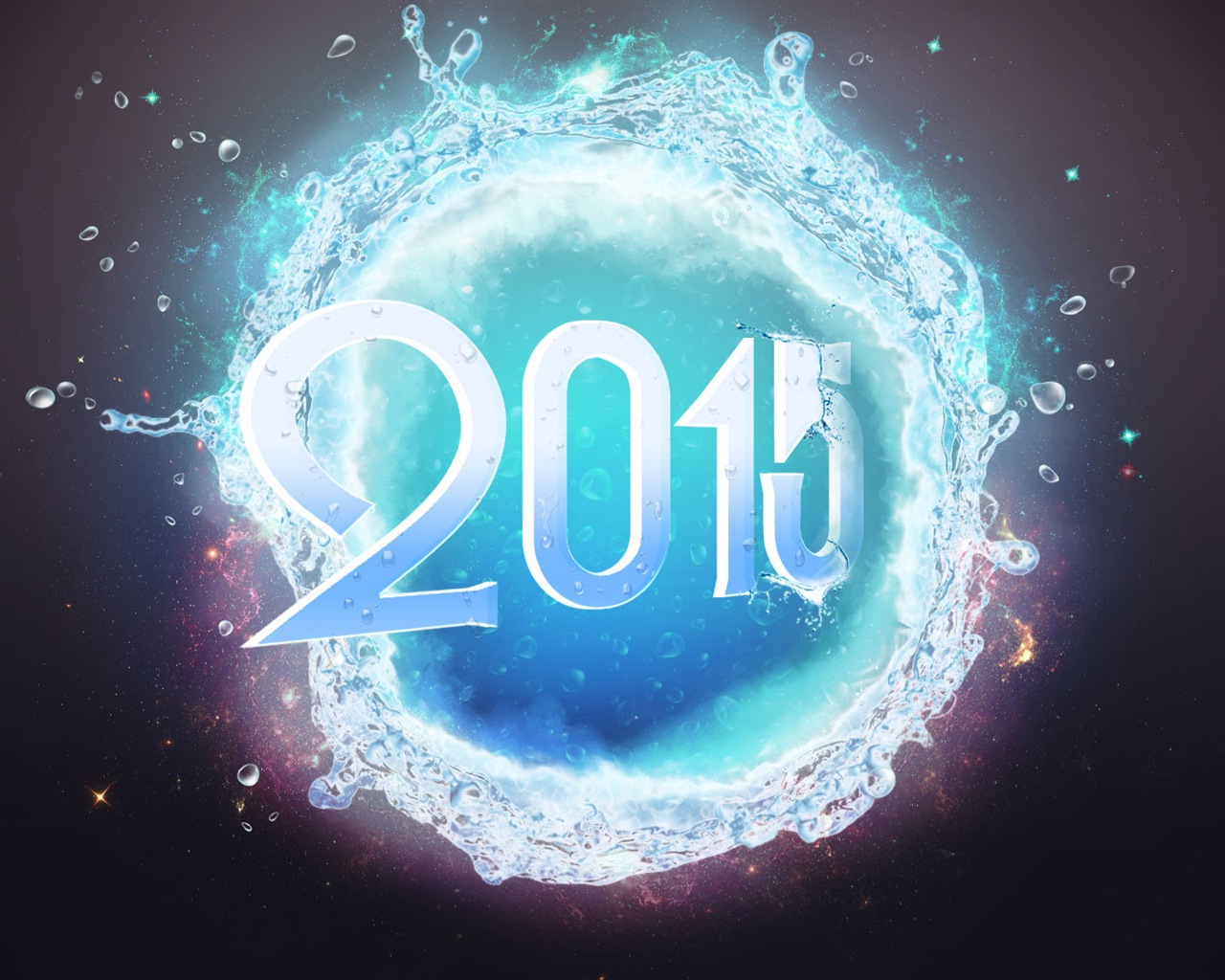 2015 año nuevo fondos de pantalla HD tema (2) #3 - 1280x1024