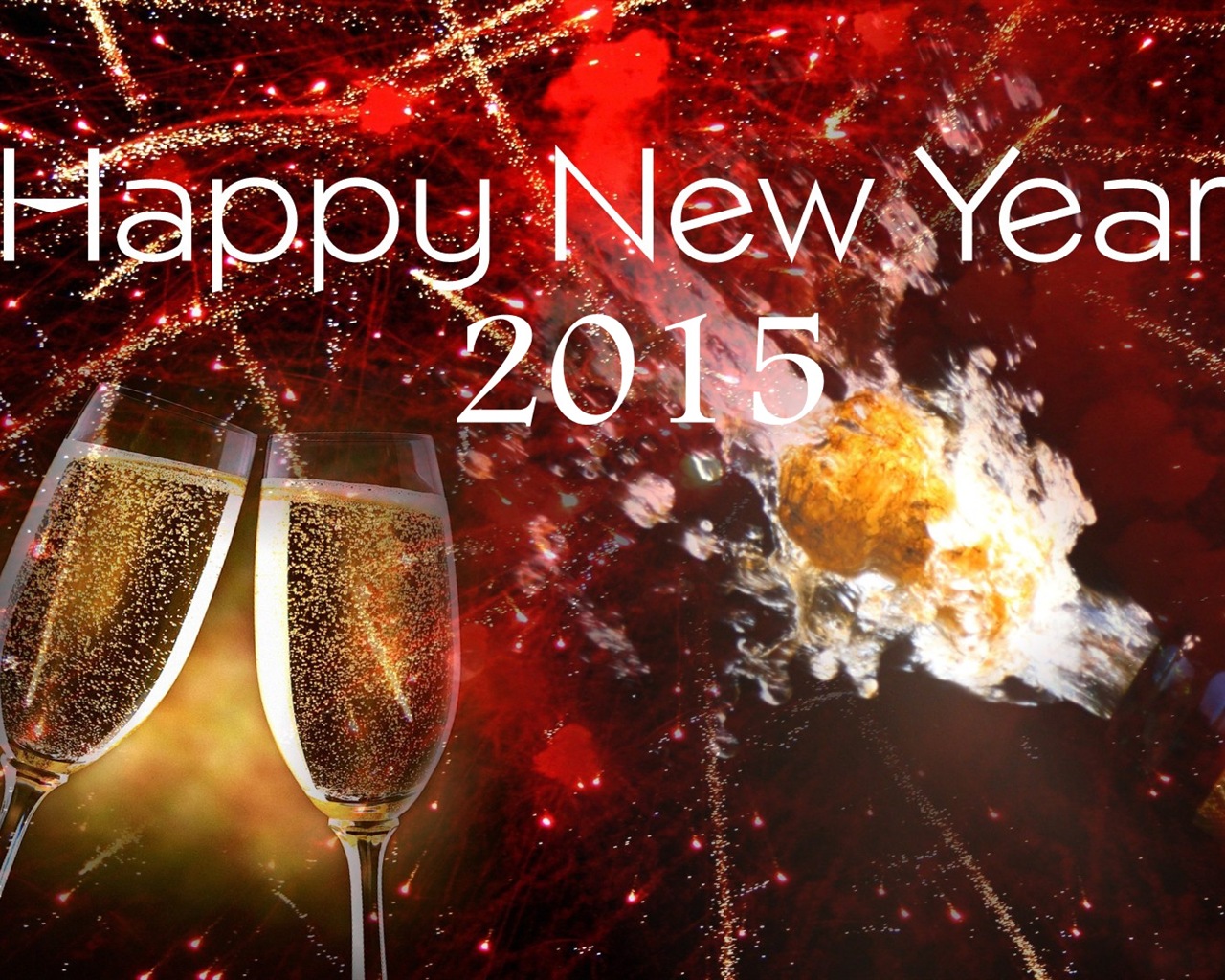 2015 New Year theme HD wallpapers (2) #4 - 1280x1024