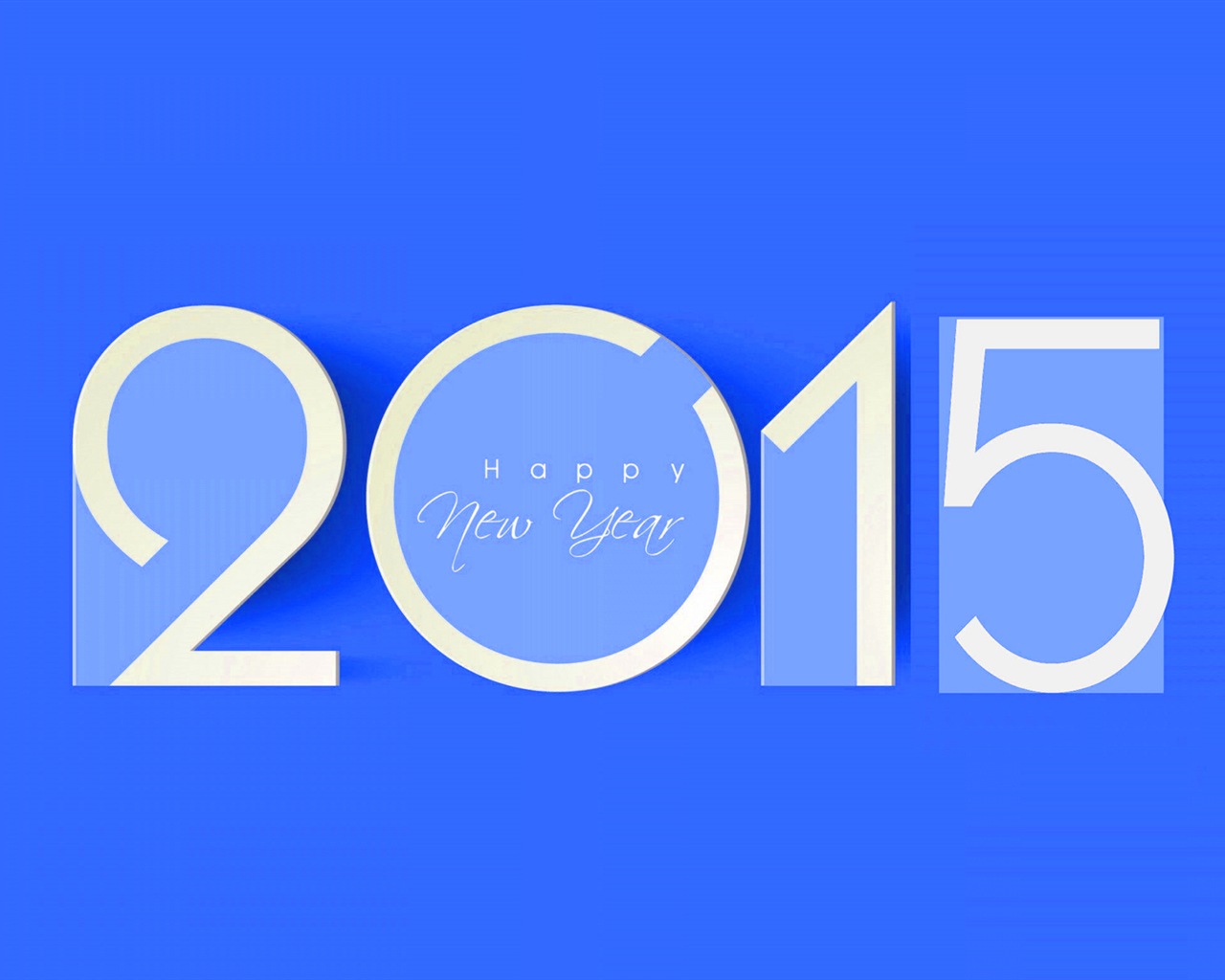 2015 새해 테마의 HD 배경 화면 (2) #7 - 1280x1024