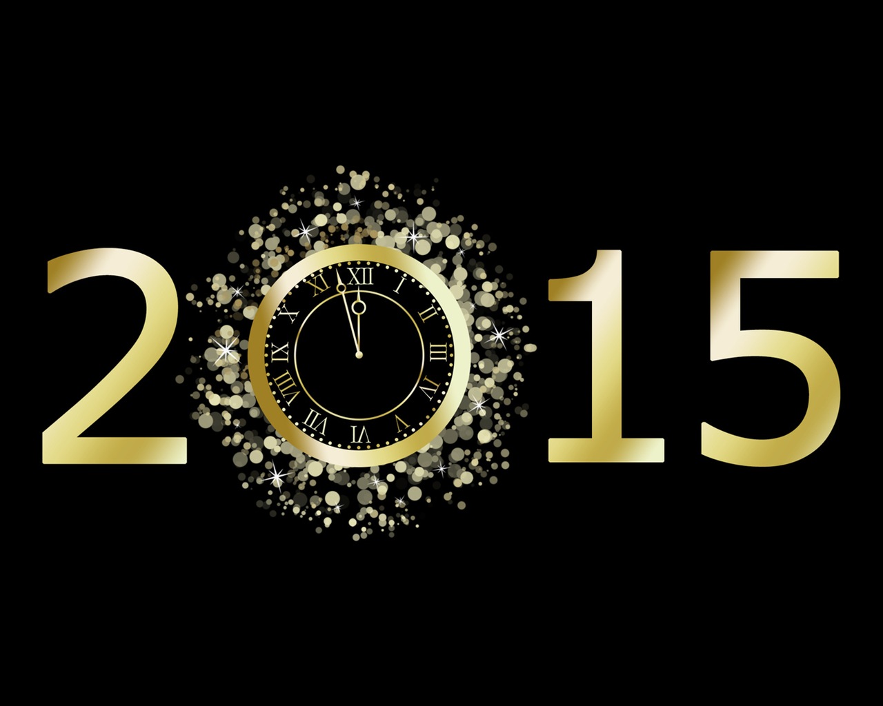 2015 새해 테마의 HD 배경 화면 (2) #12 - 1280x1024