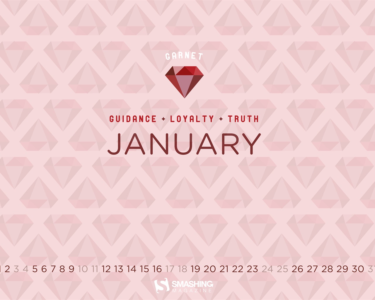 Janvier 2015 calendar fond d'écran (2) #8 - 1280x1024