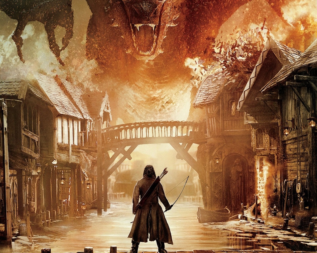 The Hobbit: The Battle of the Five Armies 霍比特人3：五軍之戰高清壁紙 #2 - 1280x1024