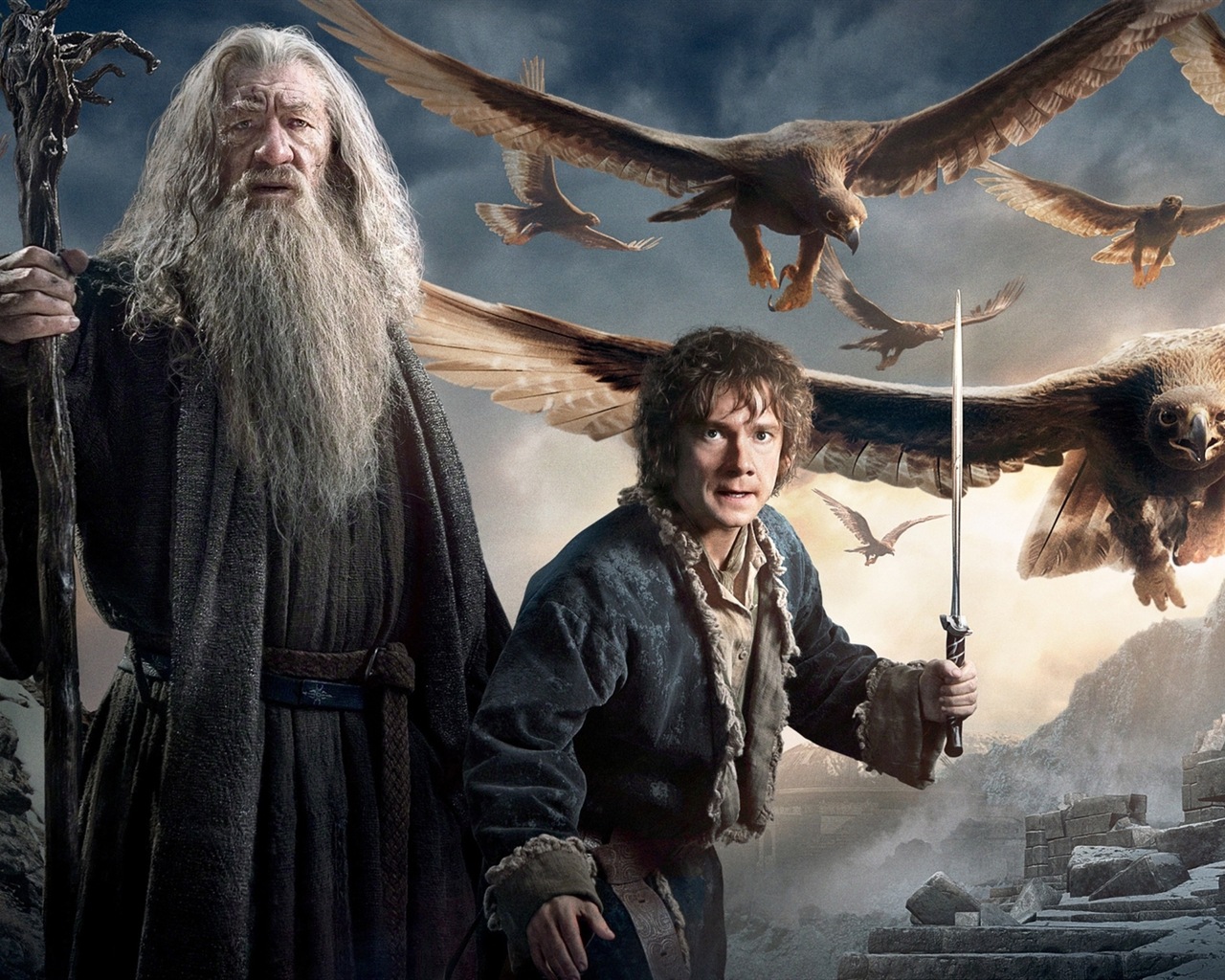 El Hobbit: La Batalla de los Cinco Ejércitos, fondos de pantalla de películas de alta definición #4 - 1280x1024