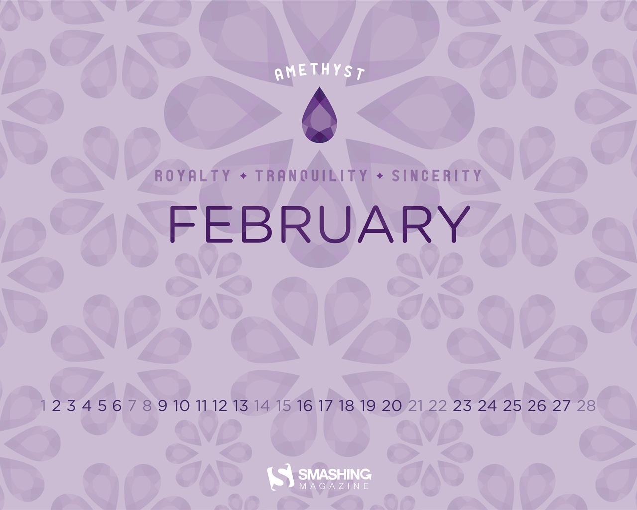 Februar 2015 Kalender Wallpaper (2) #2 - 1280x1024