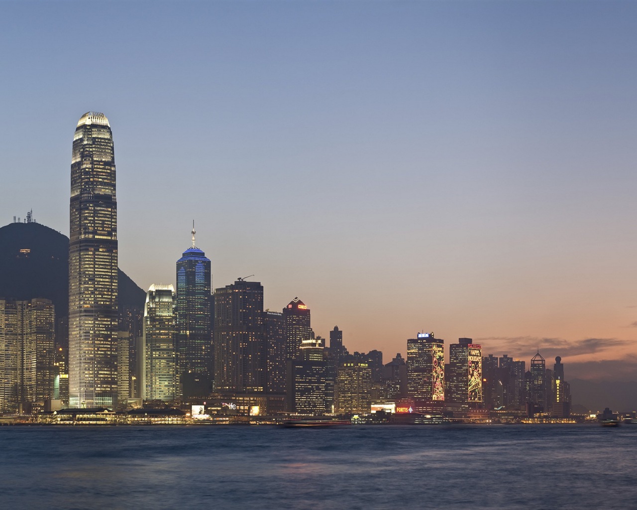 Paysage urbain beaux fonds d'écran HD de Hong Kong #4 - 1280x1024