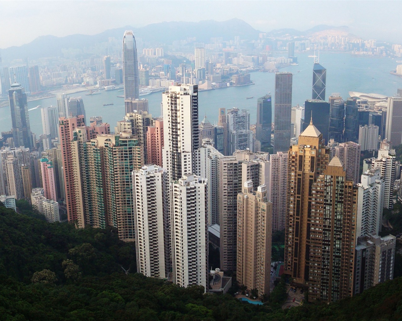 美麗的香港 城市景觀 高清壁紙 #6 - 1280x1024