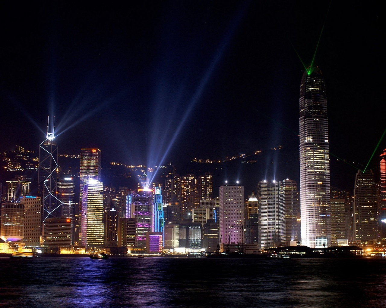 美麗的香港 城市景觀 高清壁紙 #9 - 1280x1024