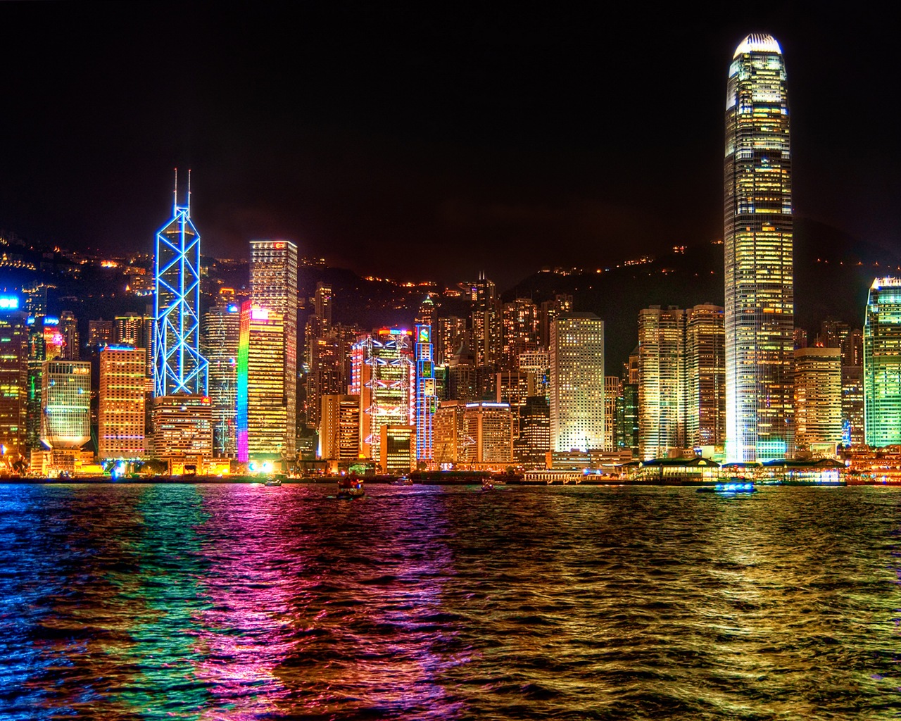 美麗的香港 城市景觀 高清壁紙 #13 - 1280x1024