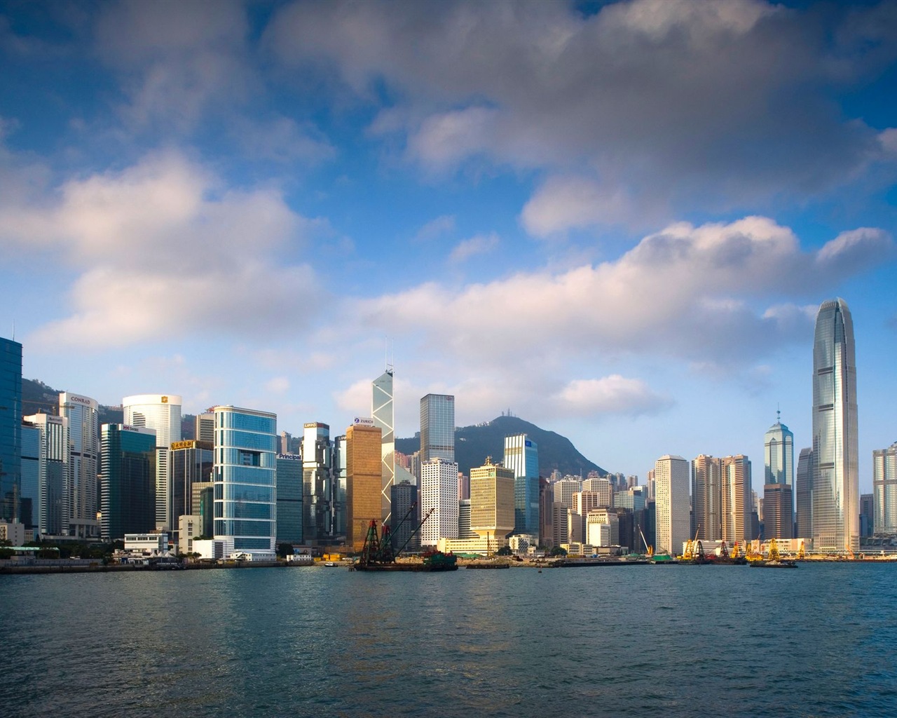 Paysage urbain beaux fonds d'écran HD de Hong Kong #15 - 1280x1024