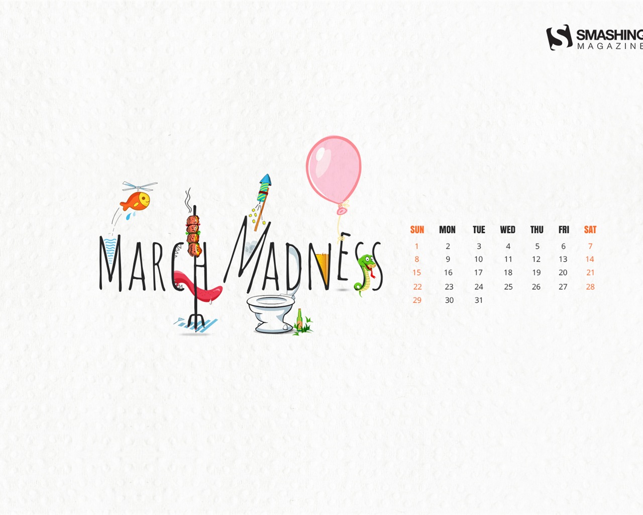 March 2015 Calendar wallpaper (2) #13 - 1280x1024