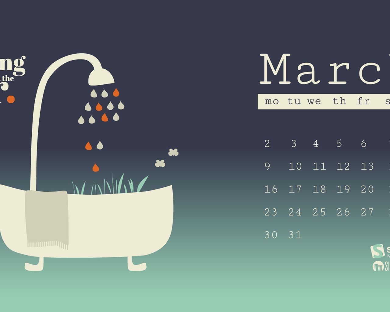 March 2015 Calendar wallpaper (2) #17 - 1280x1024