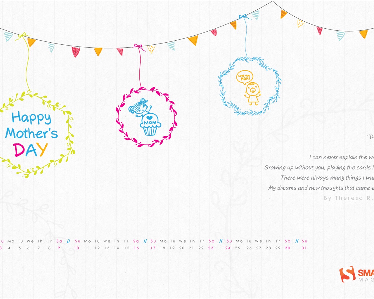 May 2015 calendar wallpaper (2) #8 - 1280x1024