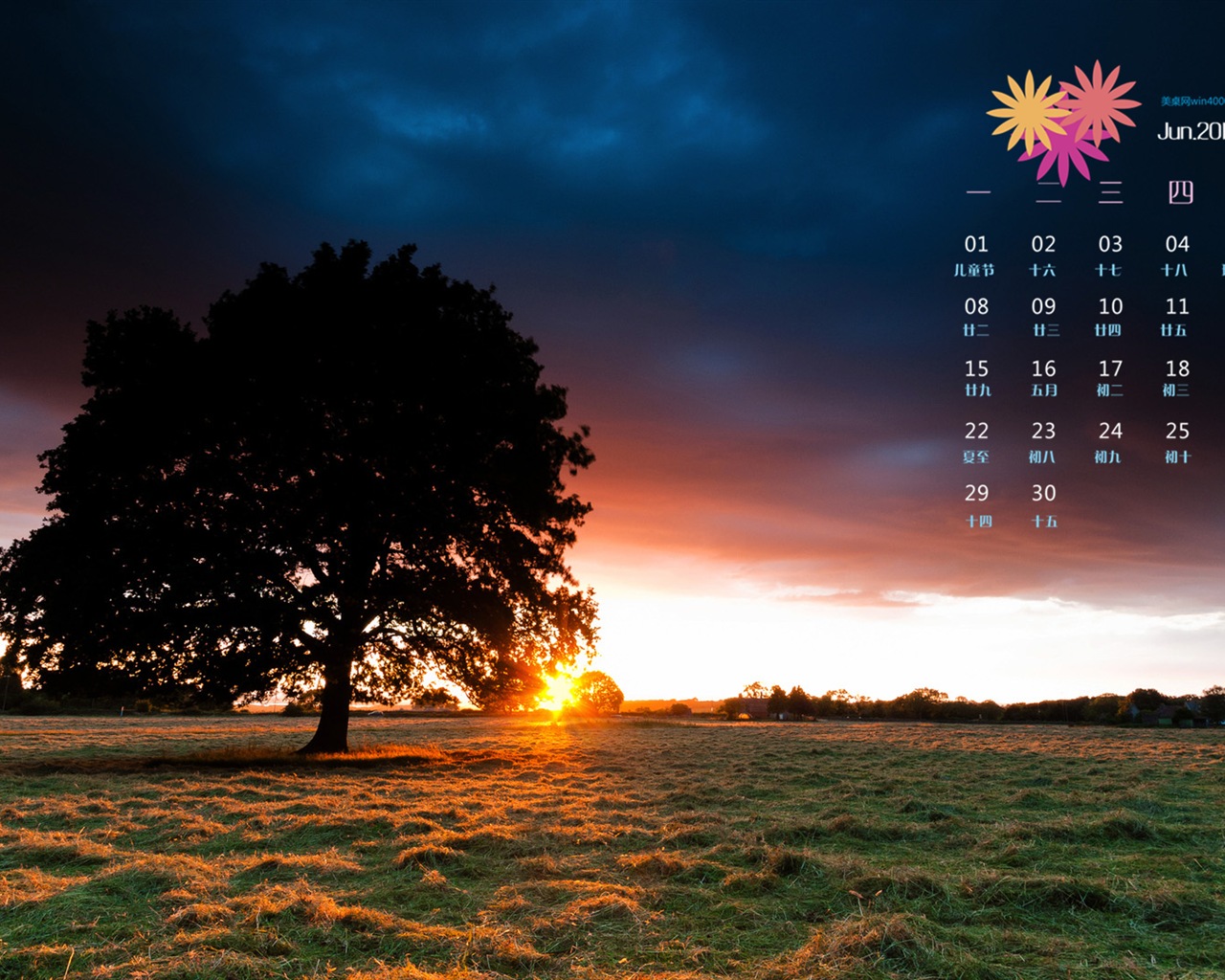 June 2015 calendar wallpaper (1) #18 - 1280x1024