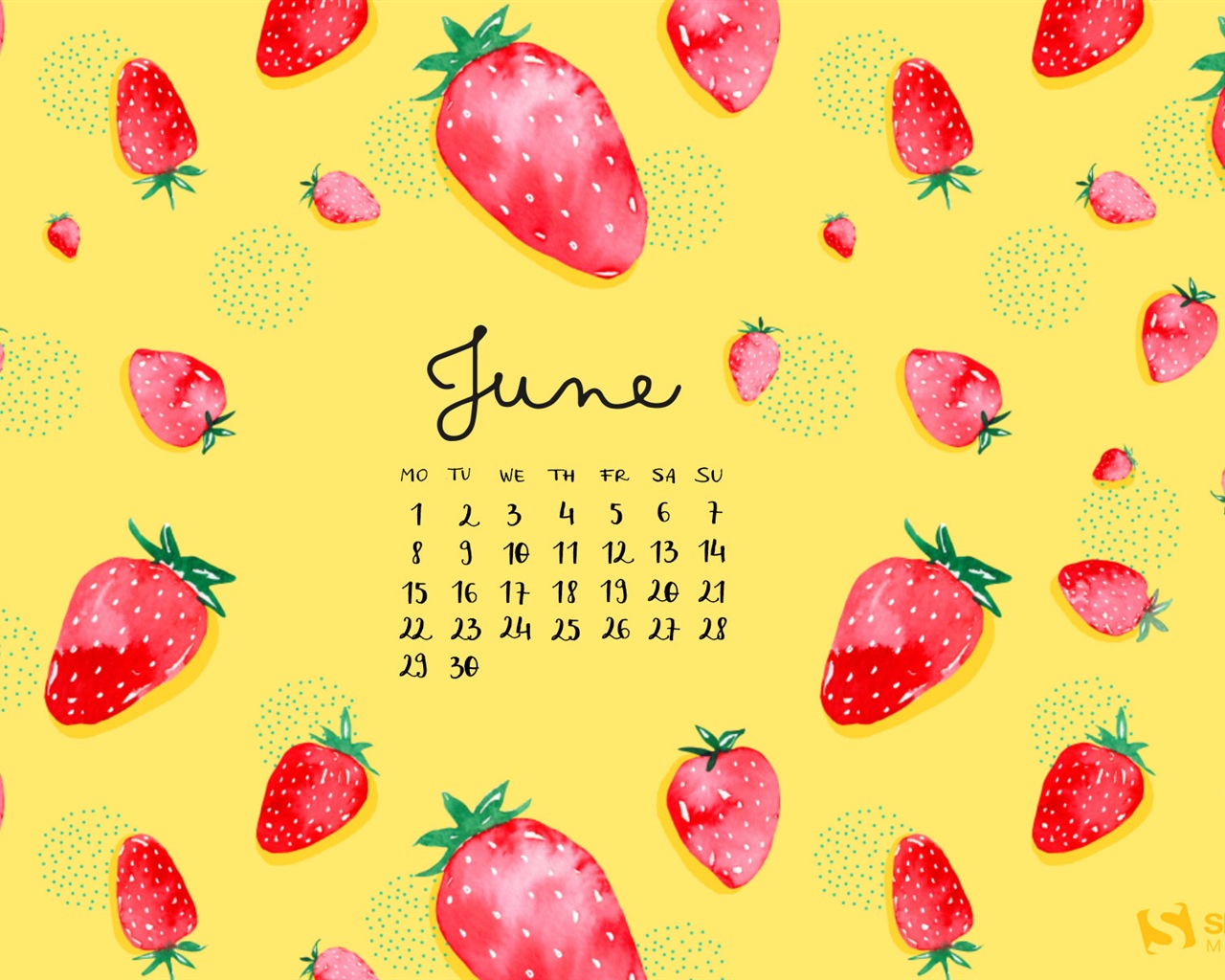 June 2015 calendar wallpaper (2) #17 - 1280x1024
