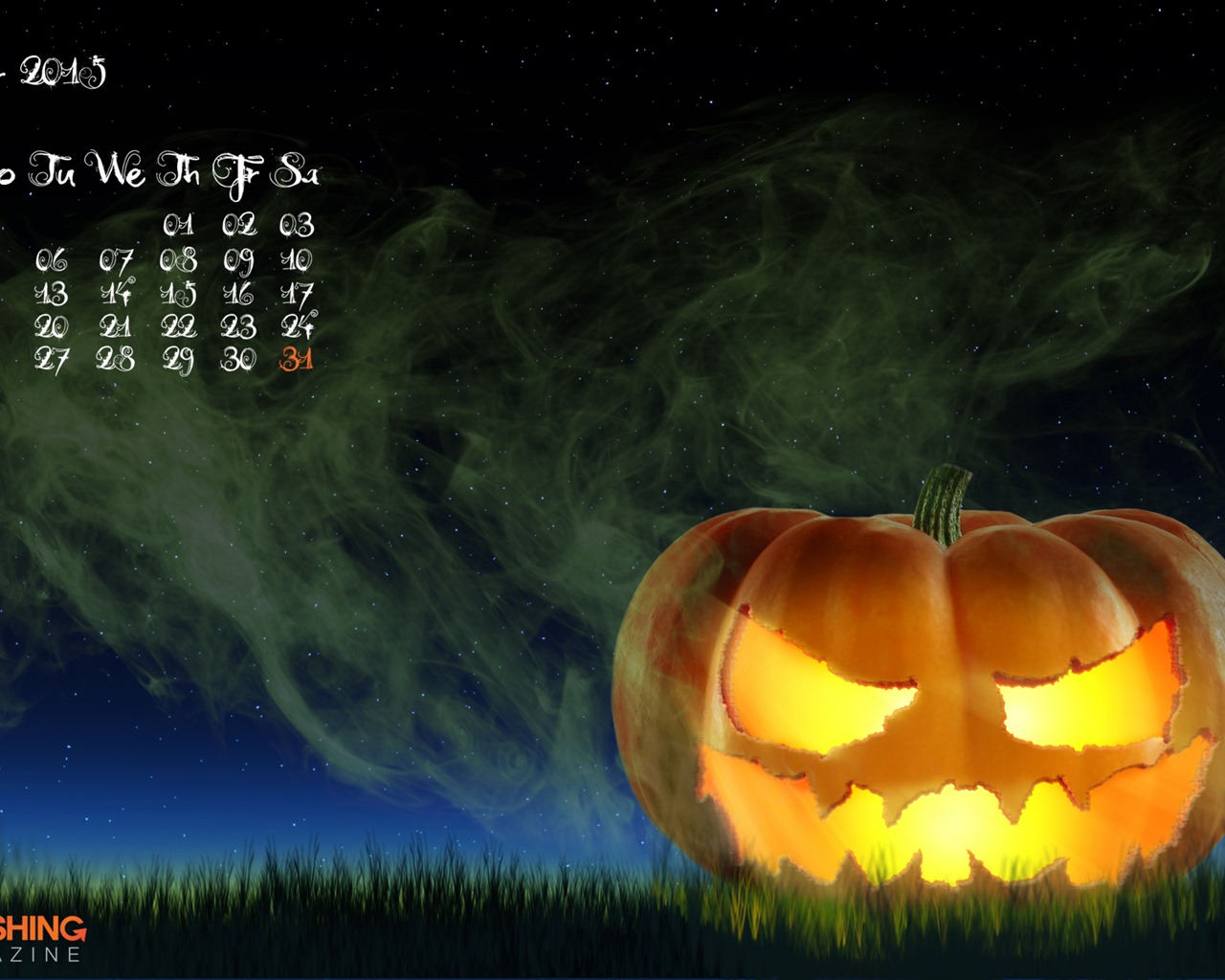 Oktober 2015 Kalender Wallpaper (2) #1 - 1280x1024