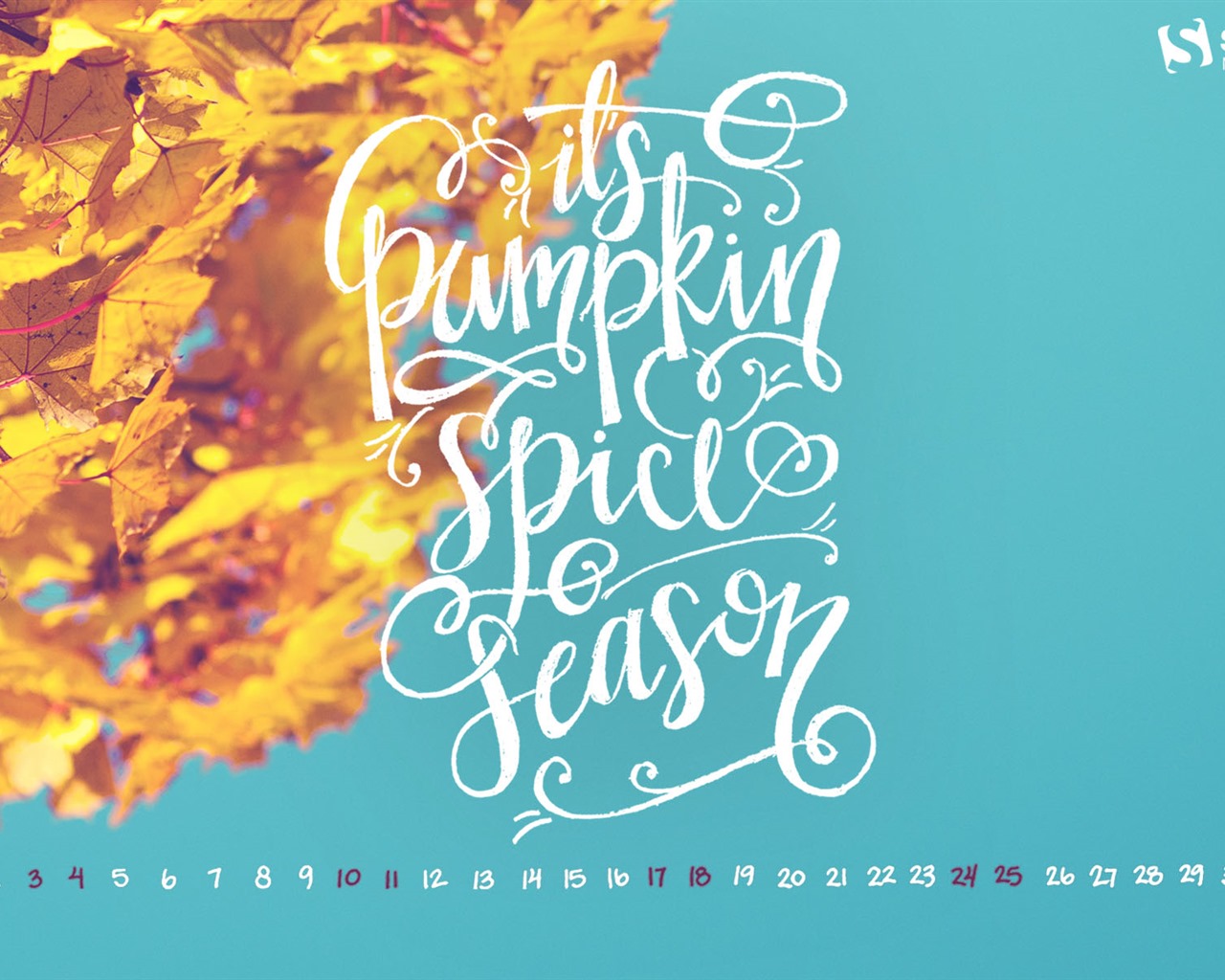 October 2015 calendar wallpaper (2) #6 - 1280x1024