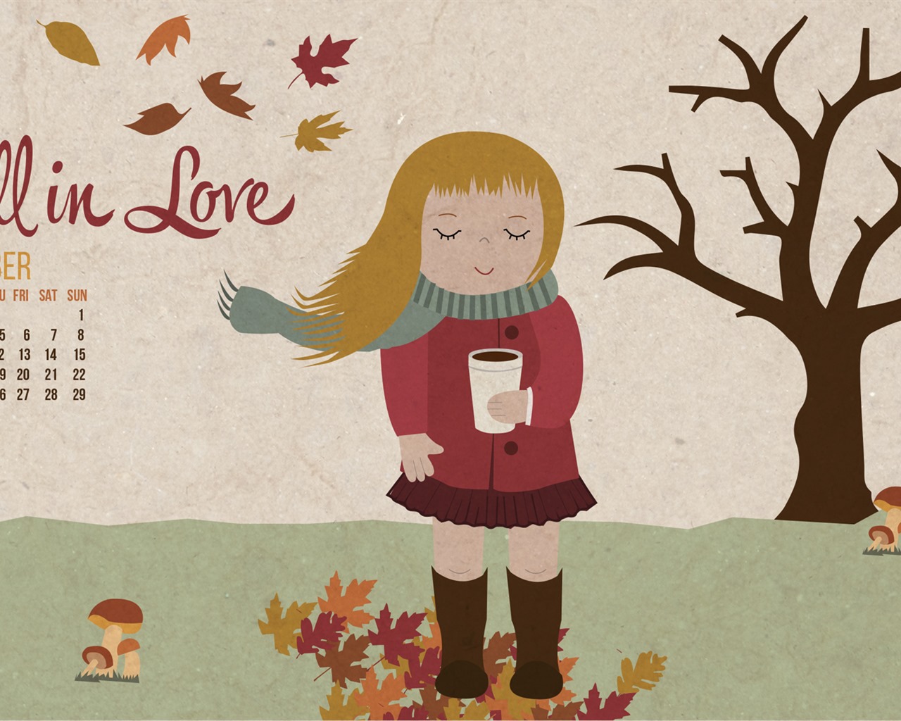November 2015 Calendar wallpaper (2) #7 - 1280x1024
