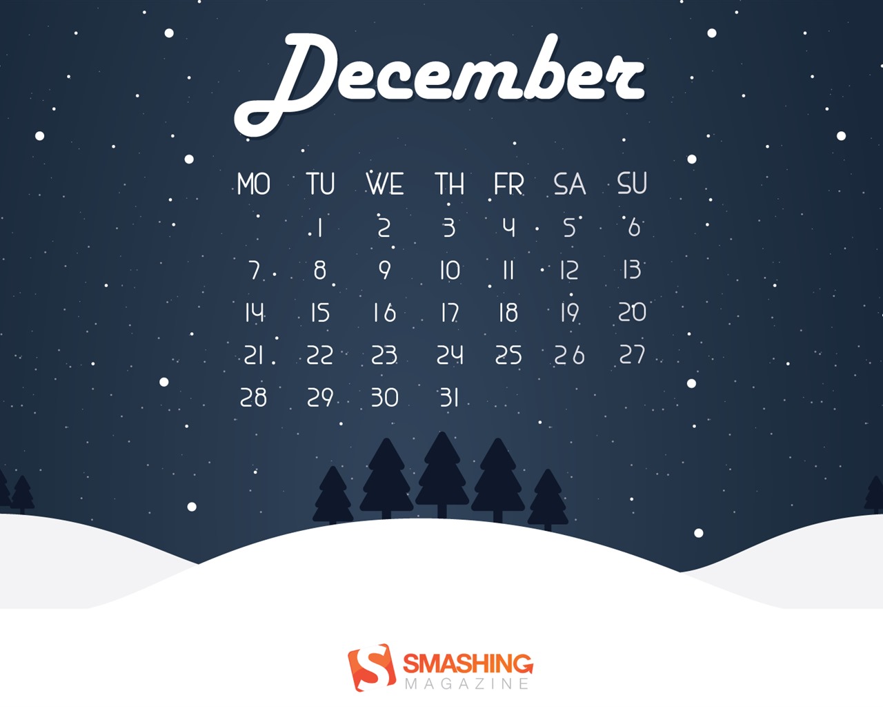 Dezember 2015 Kalender Wallpaper (2) #7 - 1280x1024