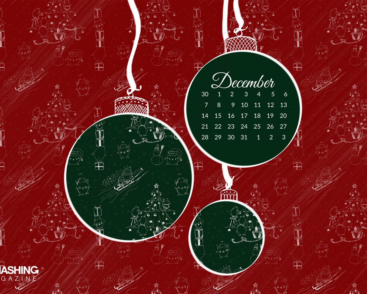 Dezember 2015 Kalender Wallpaper (2) #10 - 1280x1024