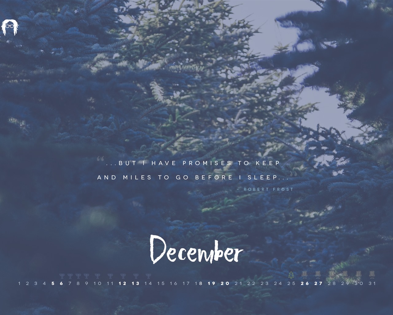 Dezember 2015 Kalender Wallpaper (2) #12 - 1280x1024