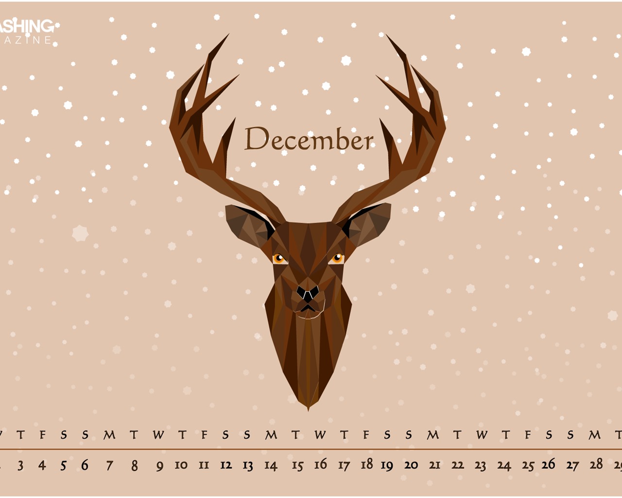 Dezember 2015 Kalender Wallpaper (2) #13 - 1280x1024