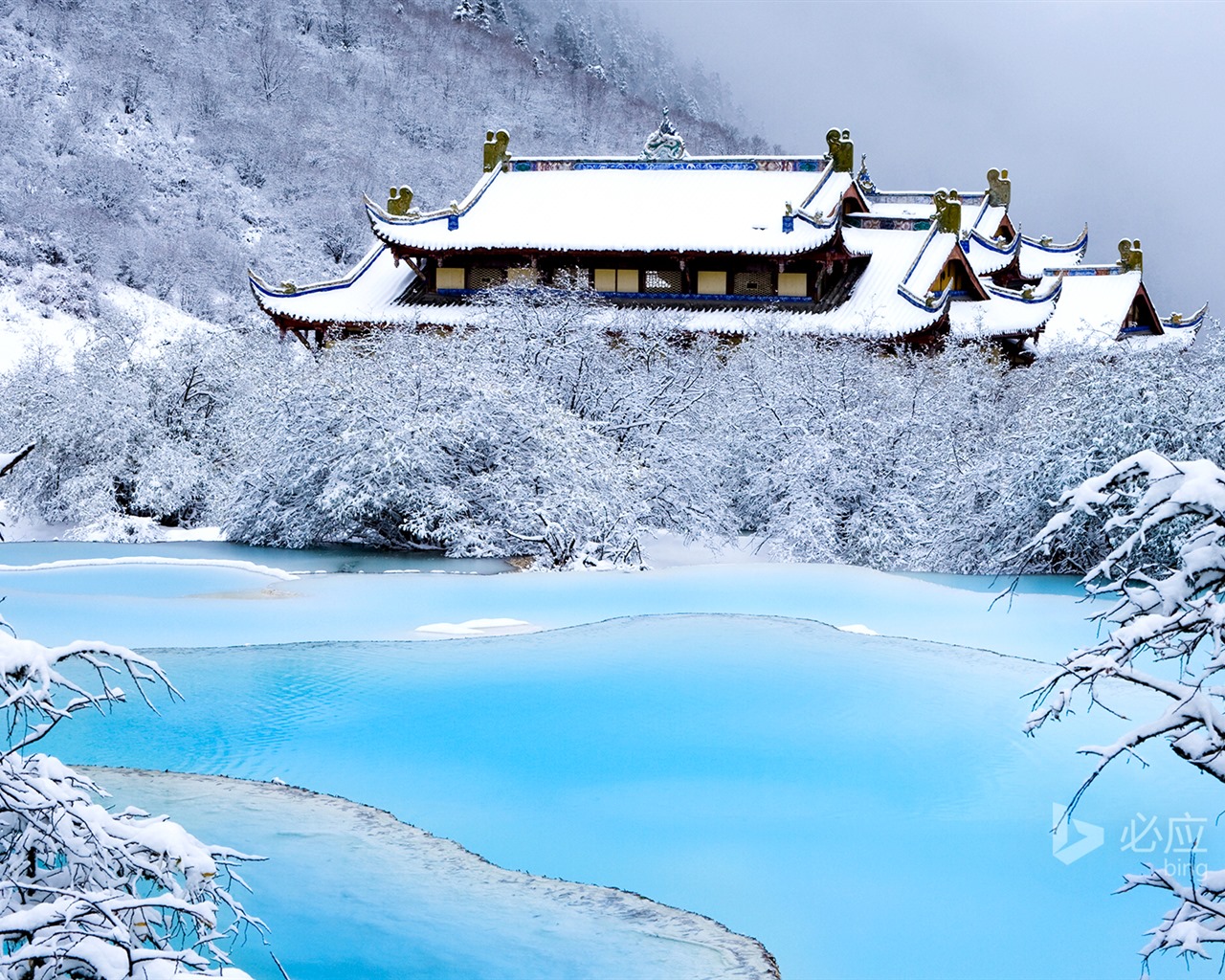 Ledna 2016 Bing téma HD tapety na plochu #32 - 1280x1024