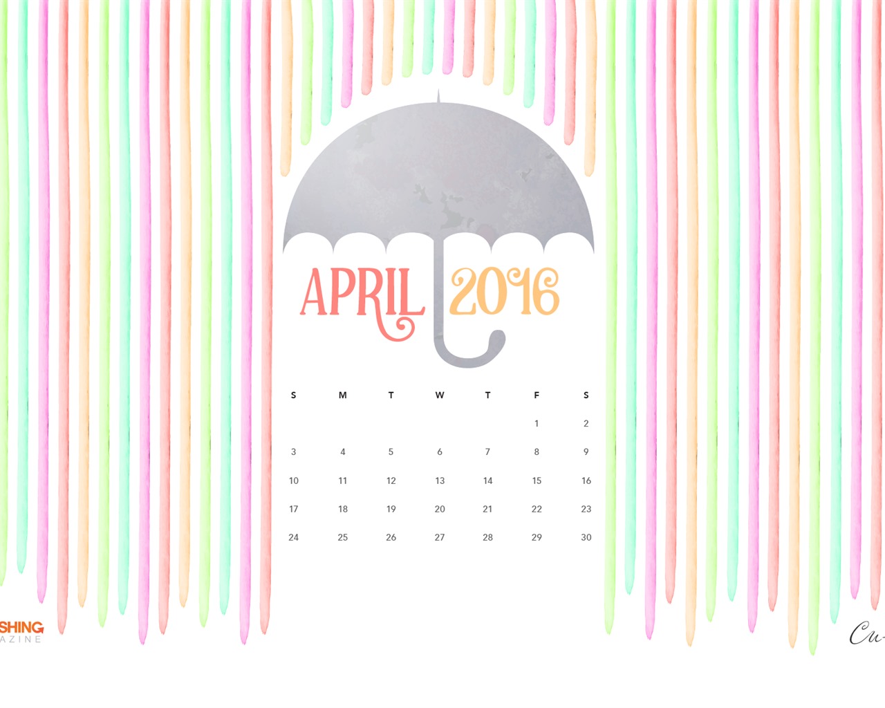 April 2016 calendar wallpaper (2) #20 - 1280x1024