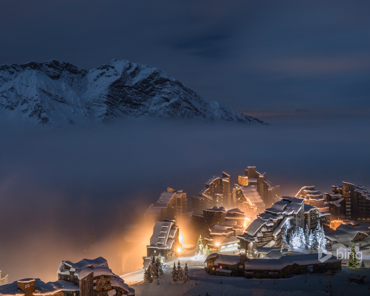 Únor 2016 Bing téma HD tapety na plochu #3 - 1280x1024
