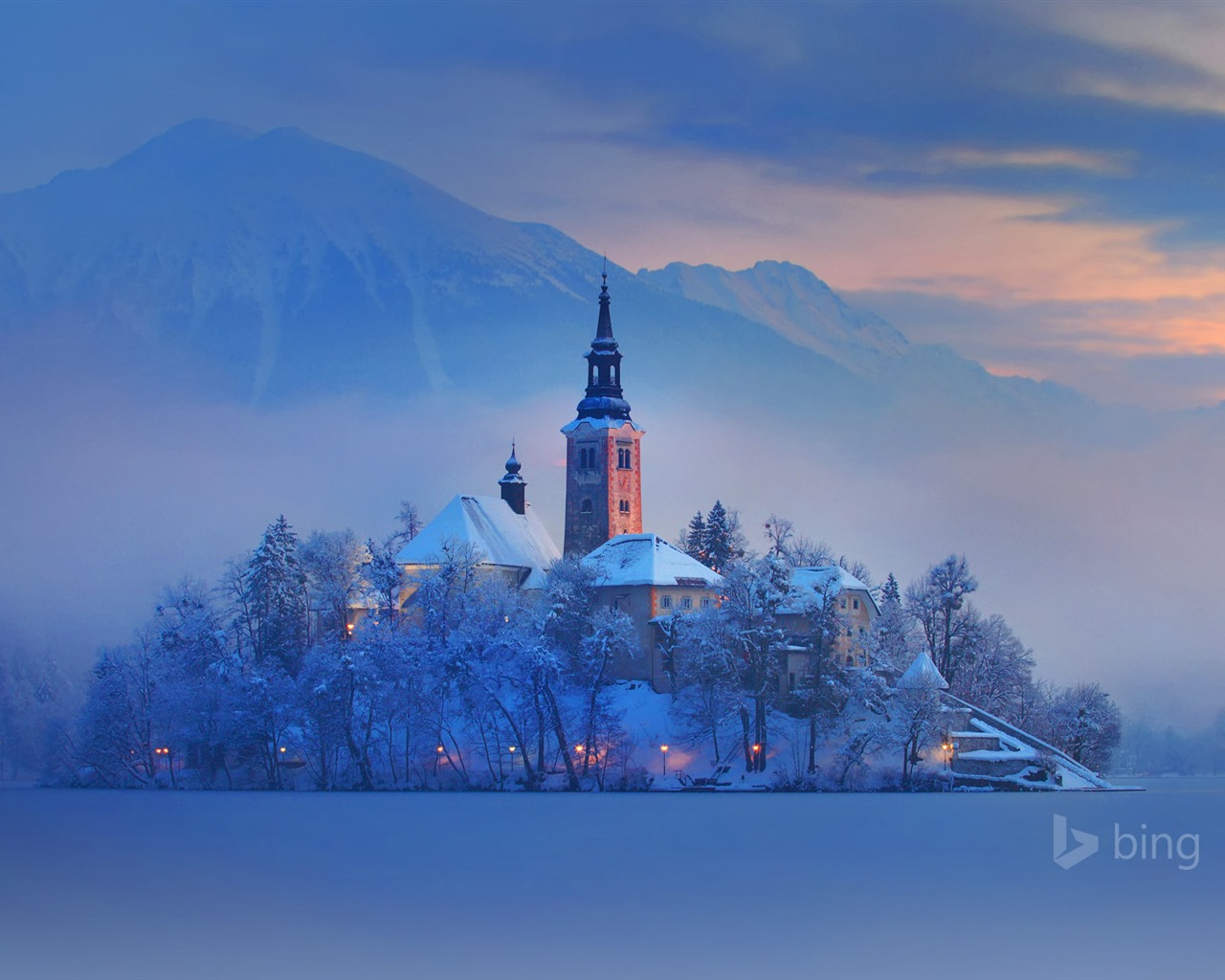 Únor 2016 Bing téma HD tapety na plochu #6 - 1280x1024