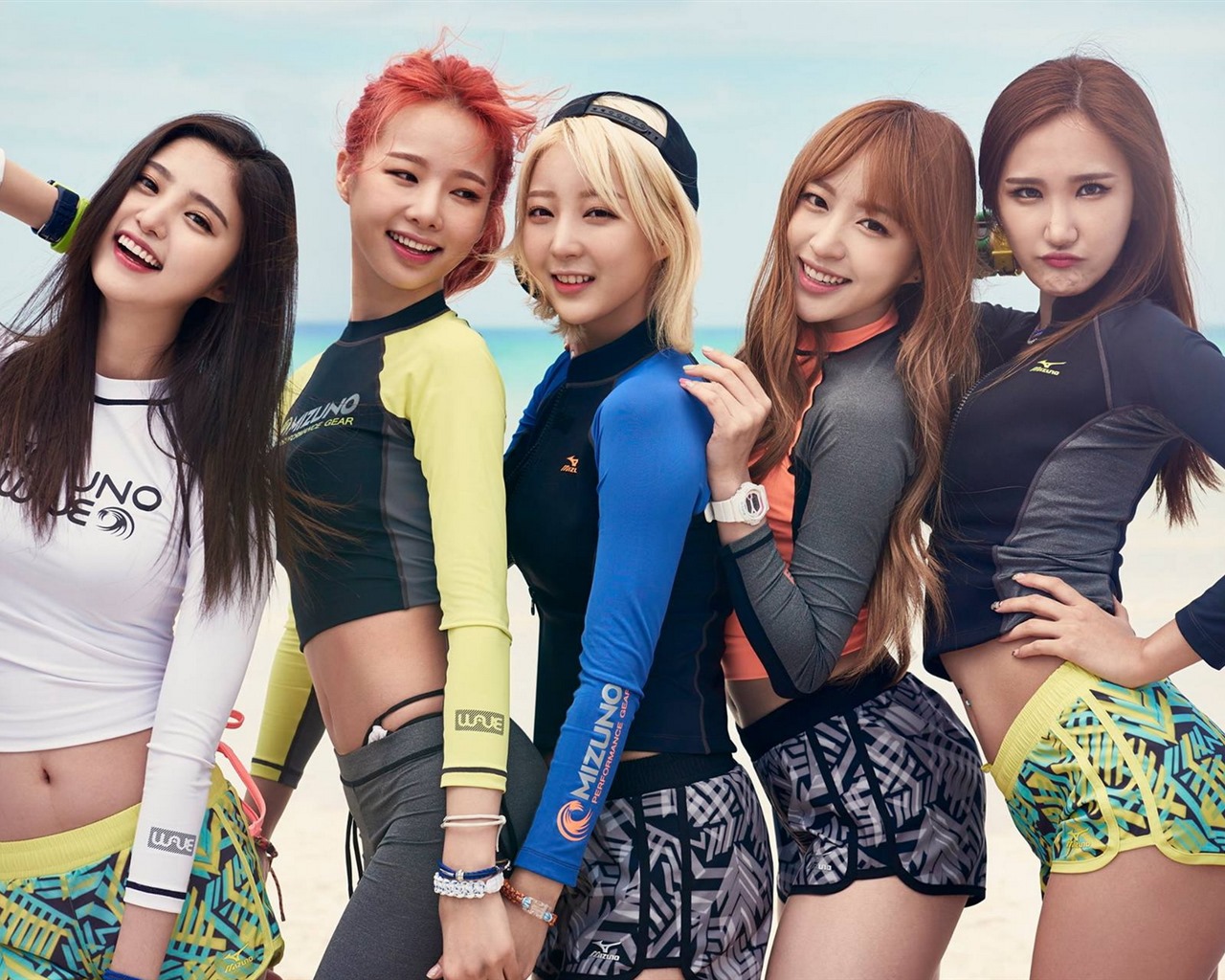 EXID korejský hudební dívčí skupina tapety HD #15 - 1280x1024