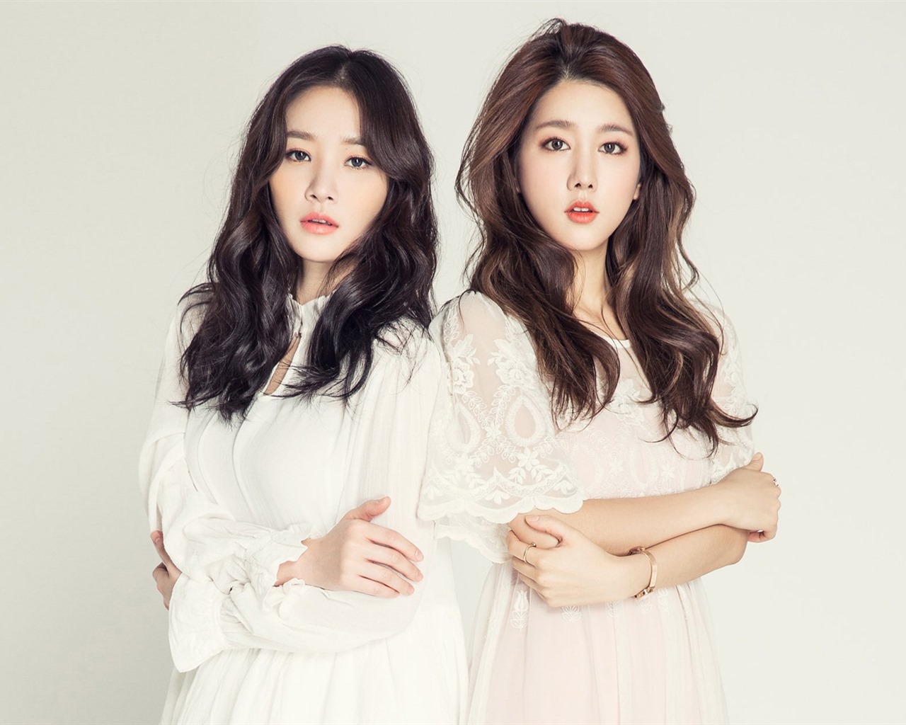filles coréennes combinaison idole de la musique fonds d'écran HD Spica #8 - 1280x1024
