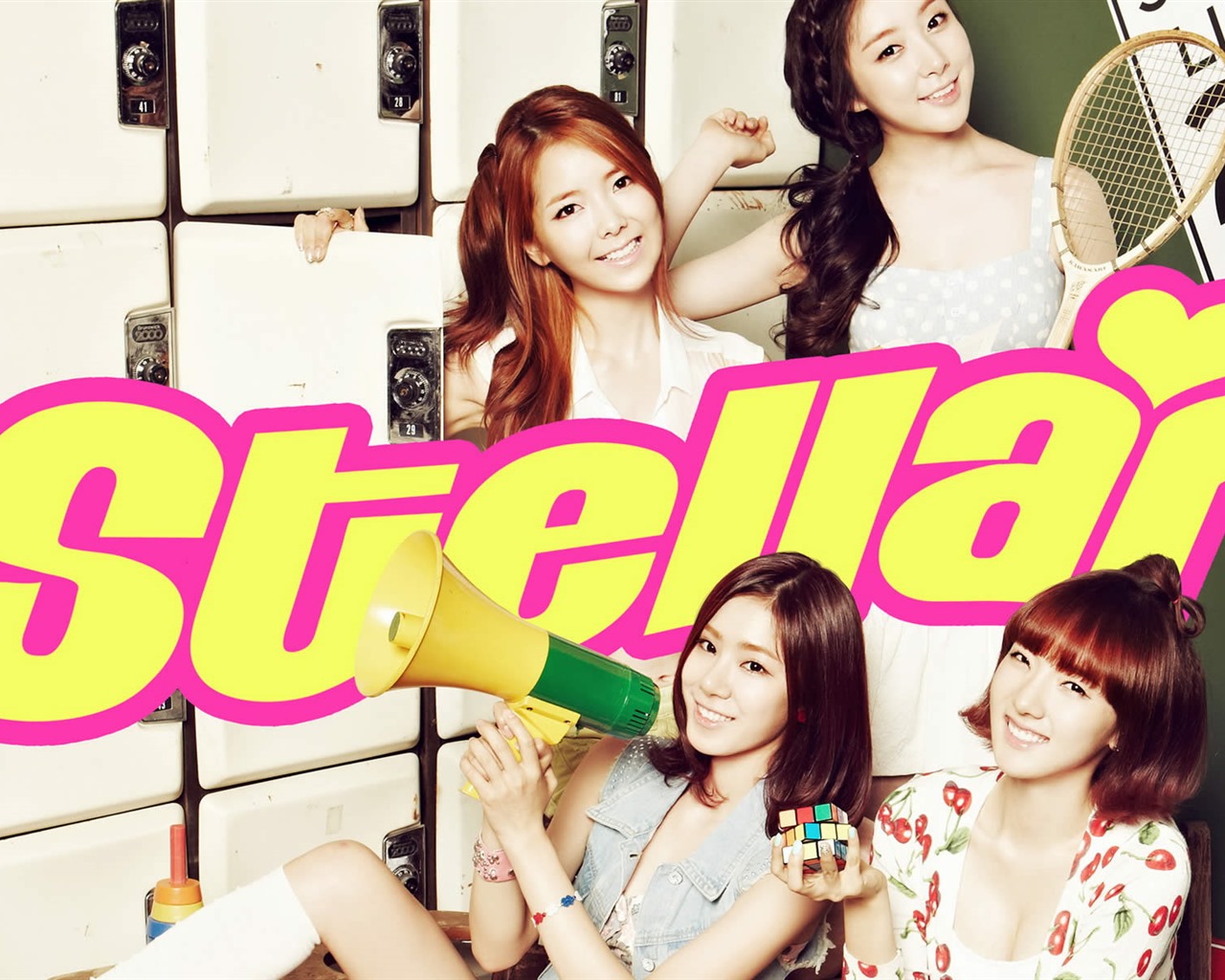 Stellar koreanische Musik Mädchen Gruppe HD Wallpaper #9 - 1280x1024