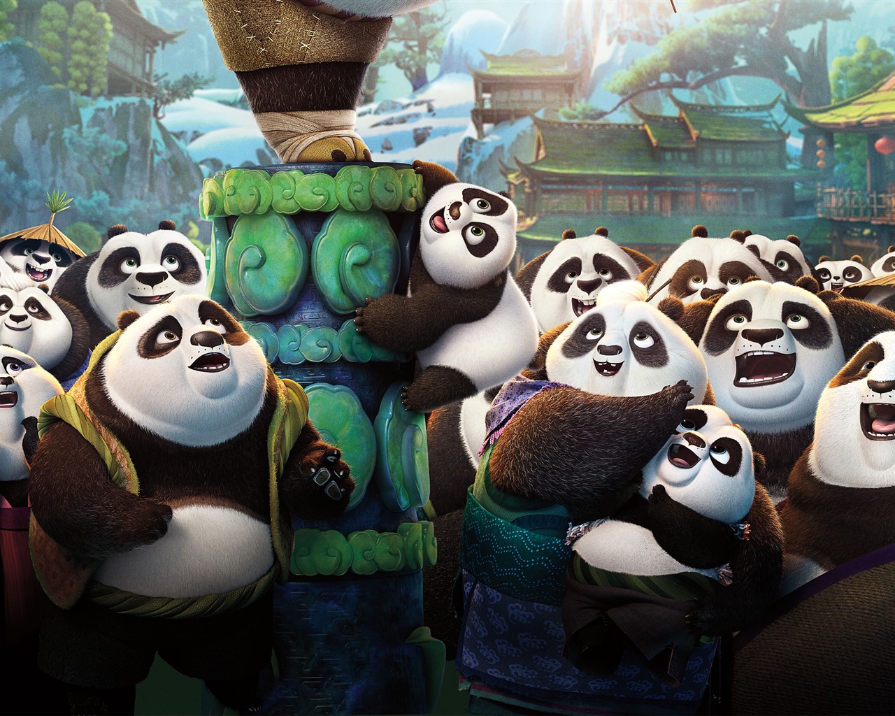 Kung Fu Panda 3 功夫熊貓3 高清壁紙 #7 - 1280x1024
