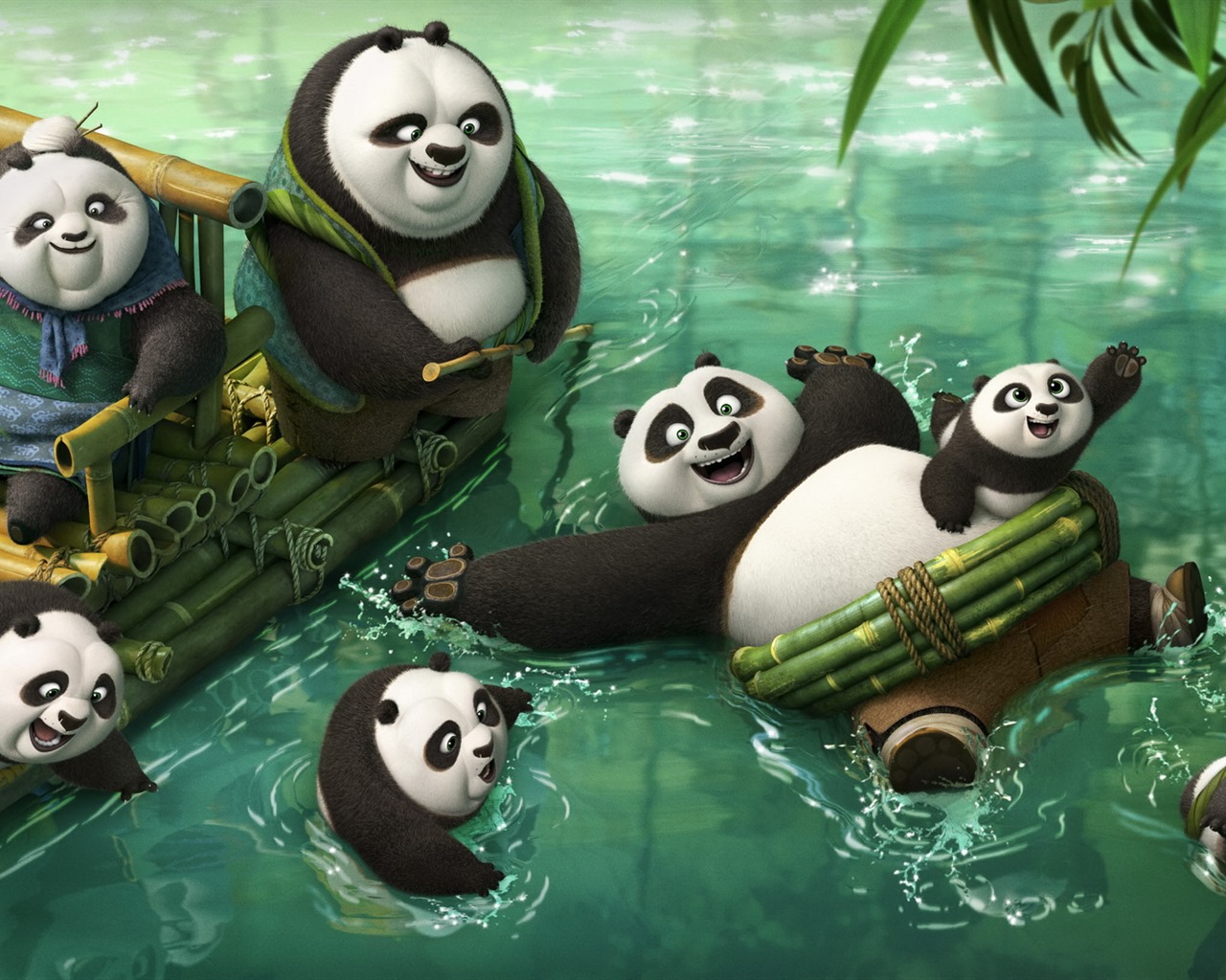Kung Fu Panda 3 功夫熊猫3 高清壁纸9 - 1280x1024