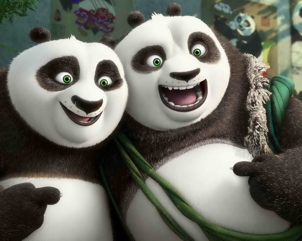 Kung Fu Panda 3 功夫熊貓3 高清壁紙 #11 - 1280x1024