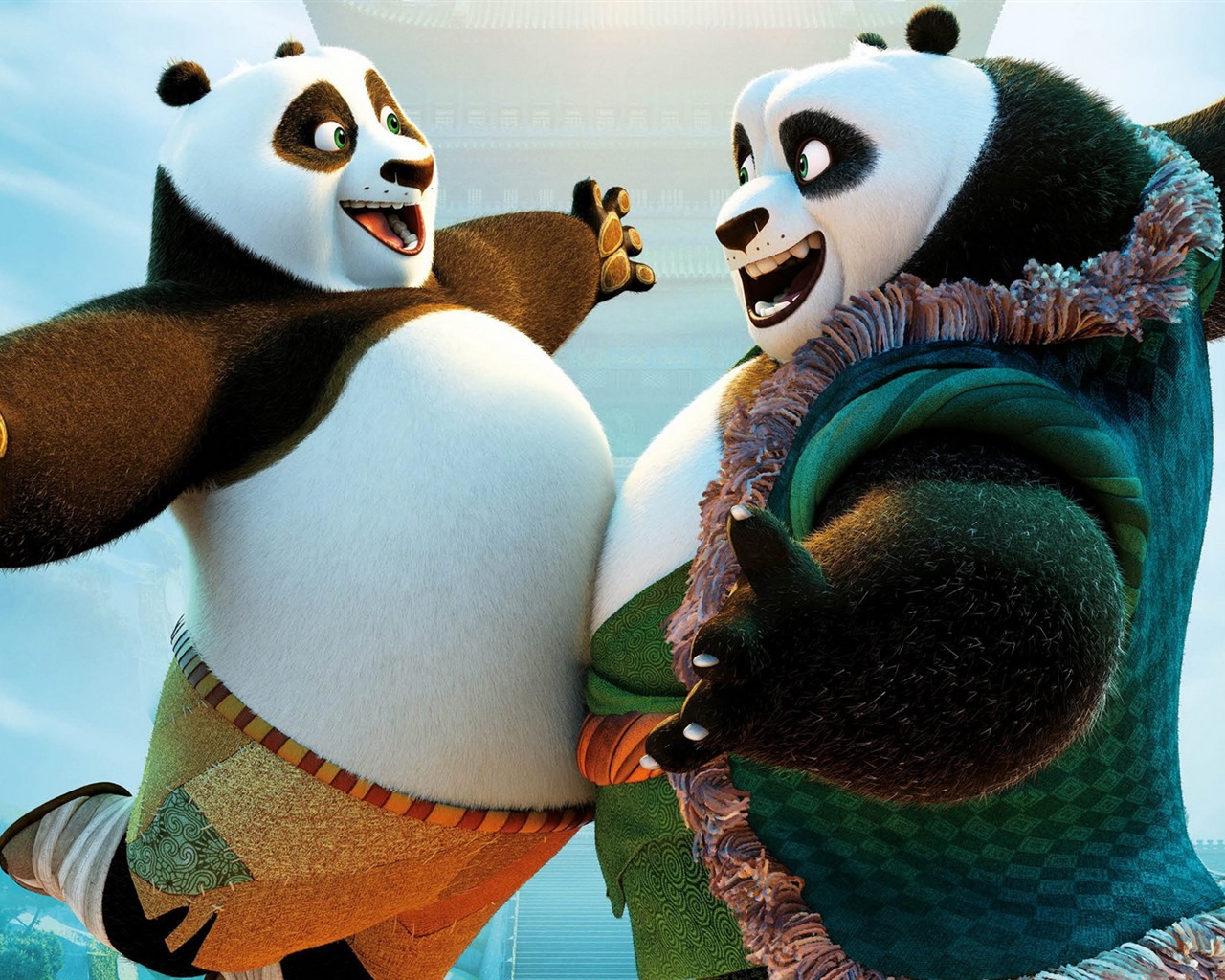 Kung Fu Panda 3, fondos de pantalla de alta definición de películas #14 - 1280x1024