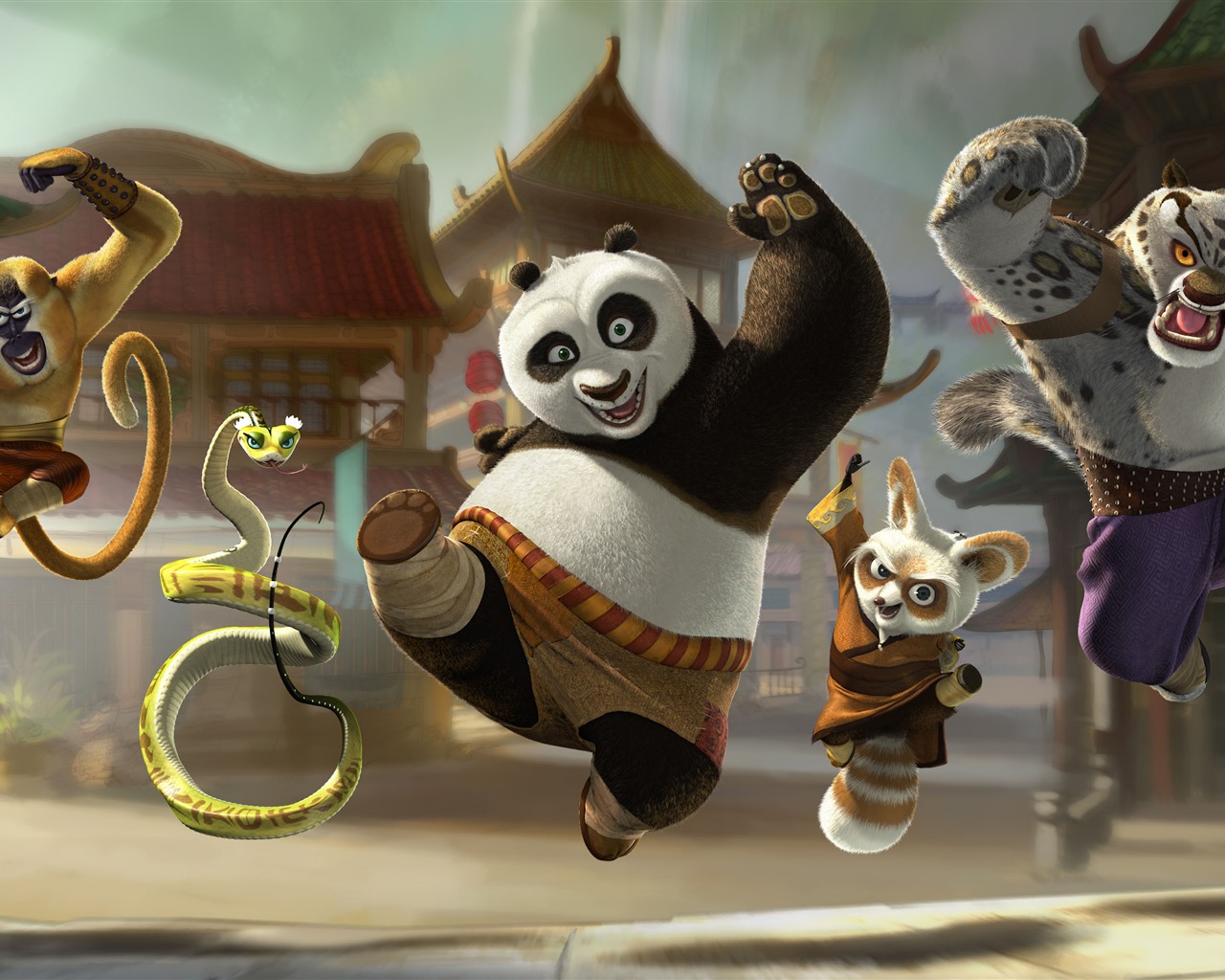 Kung Fu Panda 3 功夫熊貓3 高清壁紙 #15 - 1280x1024