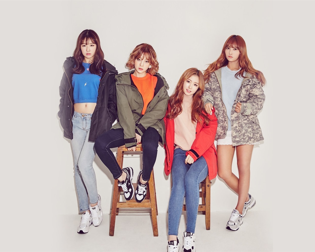 Tren-D Korejky tapety kombinace HD #1 - 1280x1024