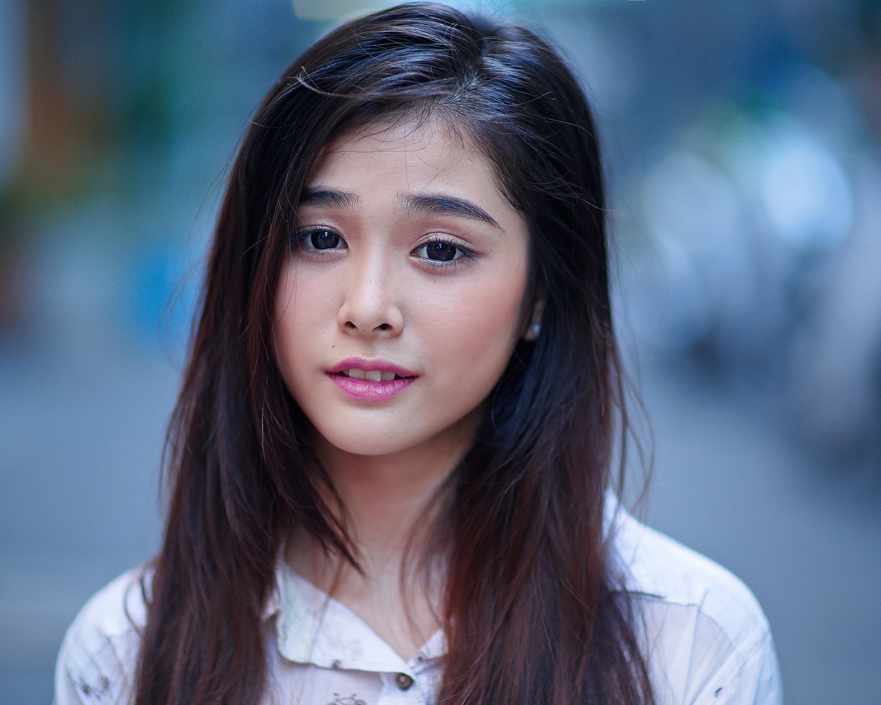 Reine und schöne junge asiatische Mädchen HD-Wallpaper  Kollektion (1) #31 - 1280x1024