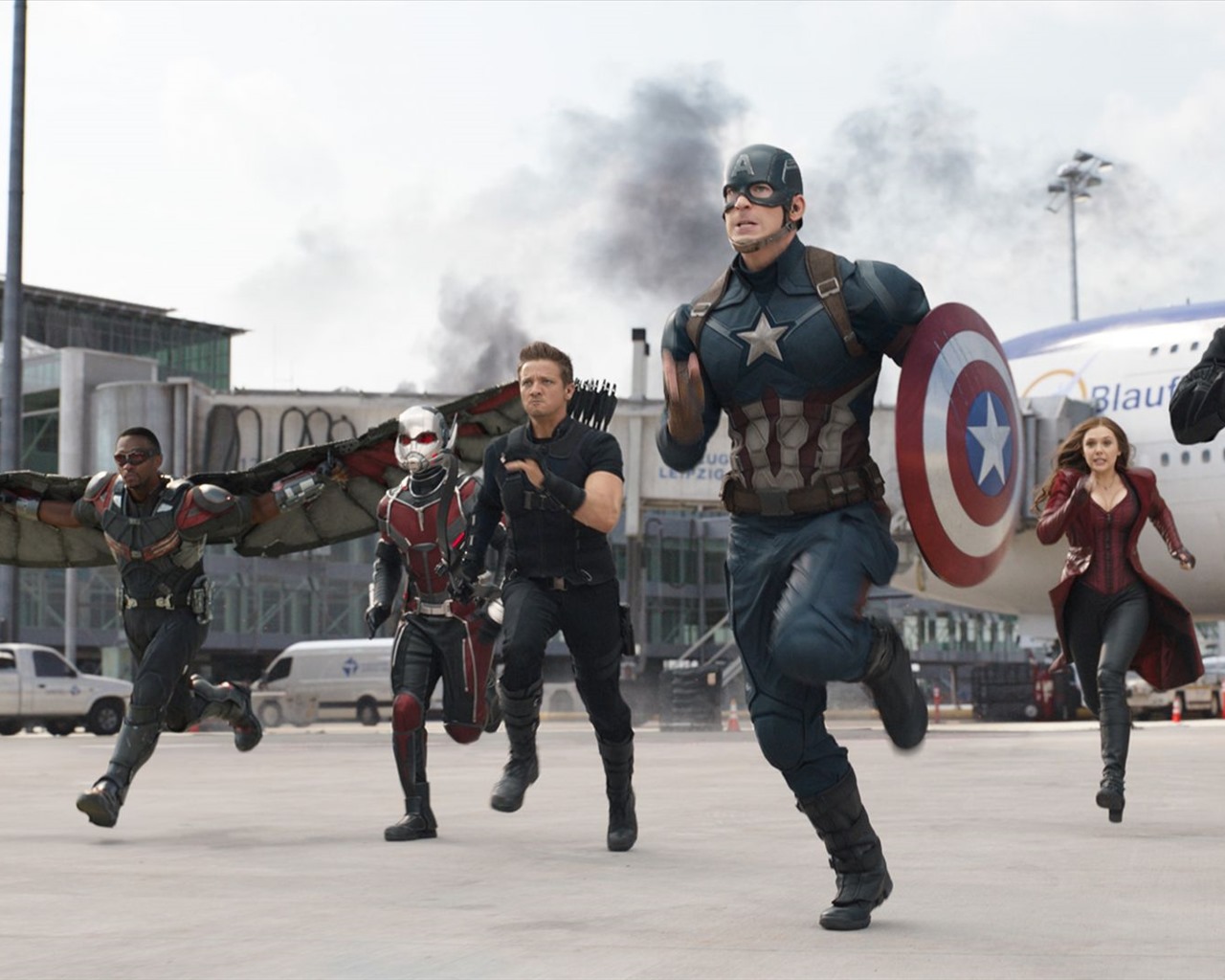 Captain America: Civil War, HD film tapety na plochu #6 - 1280x1024