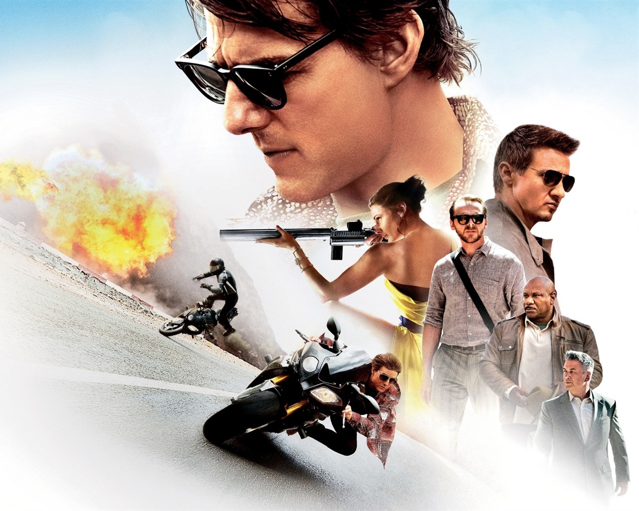 Mission Impossible: Rogue Nation 碟中諜5：神秘國度 高清壁紙 #1 - 1280x1024