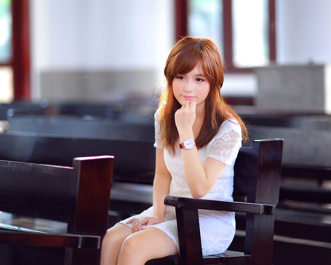 Pure et belle jeune fille asiatique fonds d'écran HD collection (2) #37 - 1280x1024