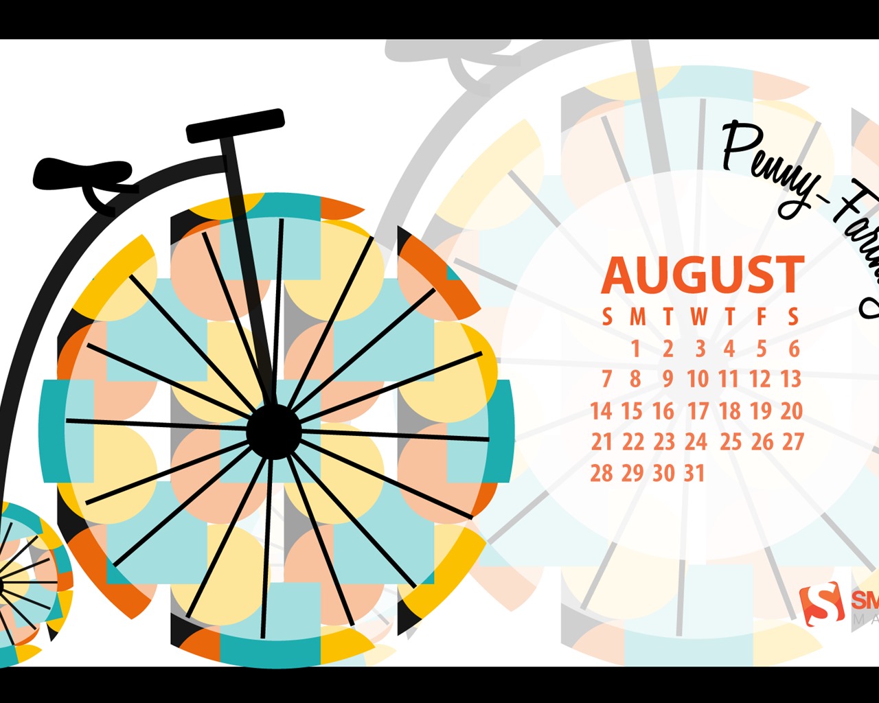 August 2016 Kalender Wallpaper (2) #13 - 1280x1024
