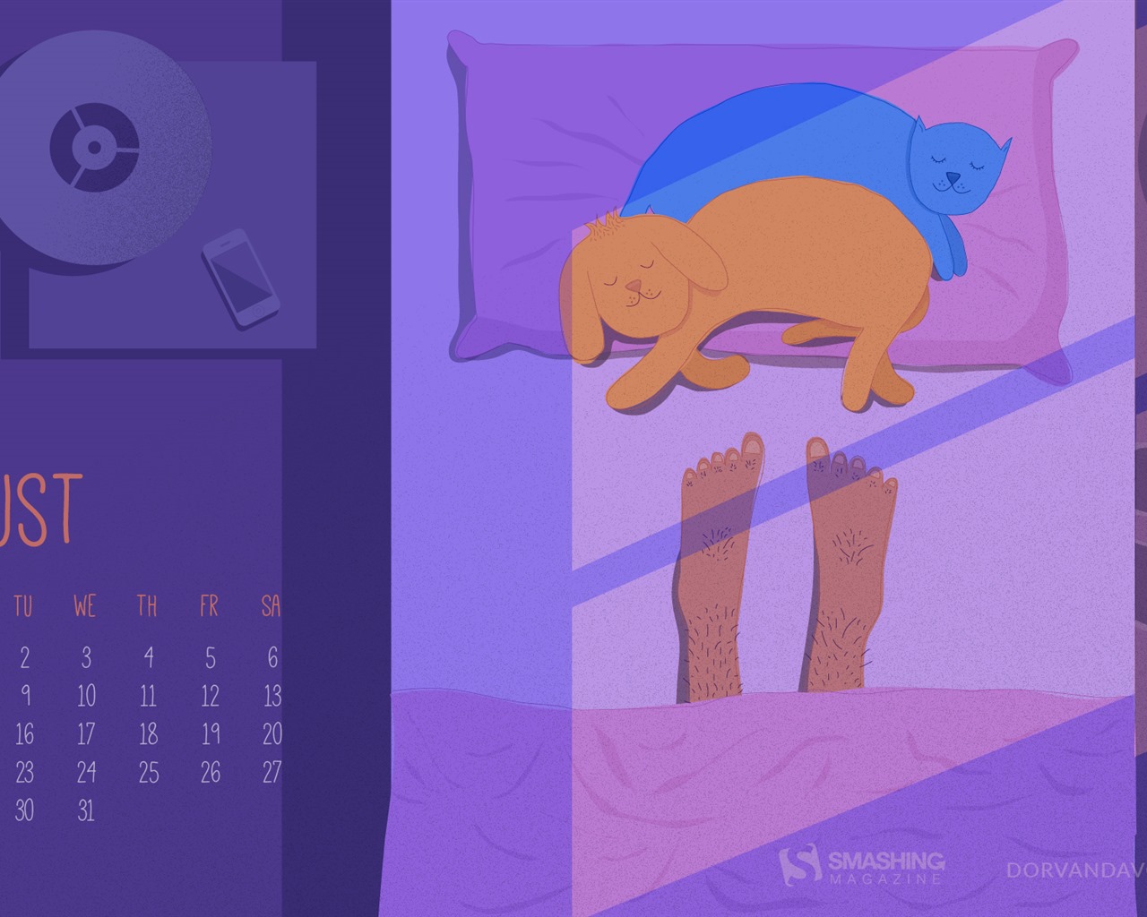 August 2016 calendar wallpaper (2) #17 - 1280x1024