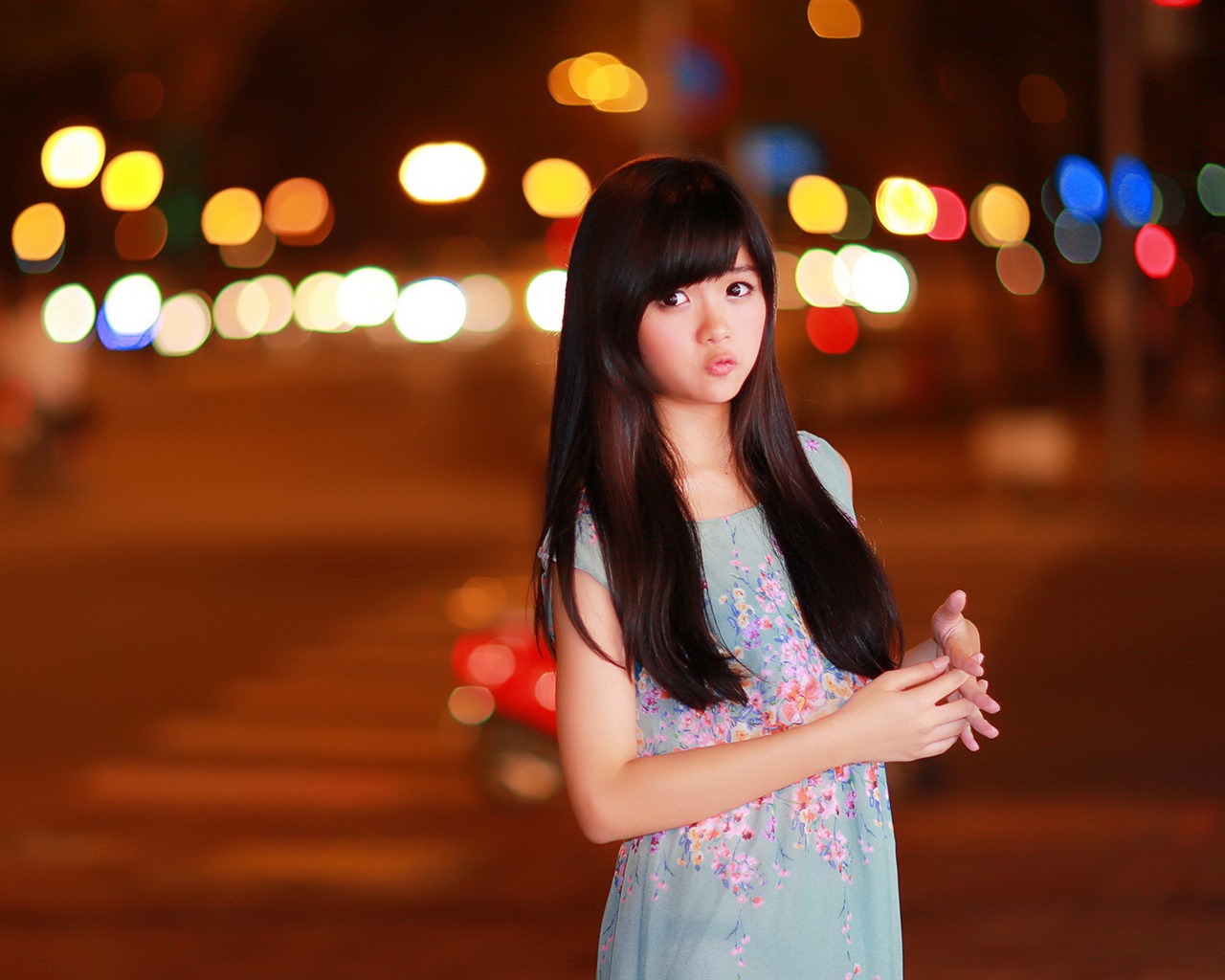 清純可愛年輕的亞洲女孩 高清壁紙合集(三) #27 - 1280x1024