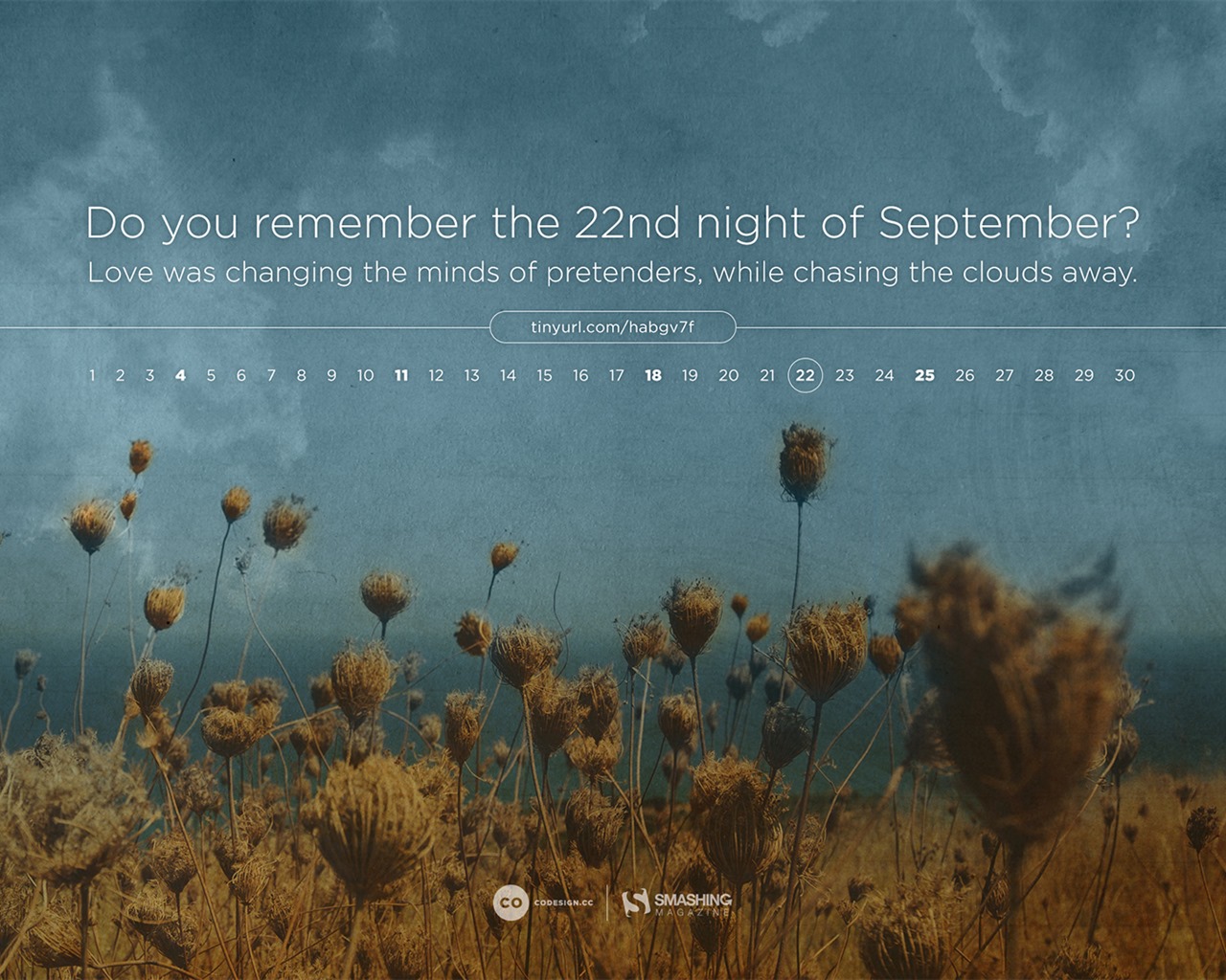 September 2016 Kalender Wallpaper (2) #10 - 1280x1024