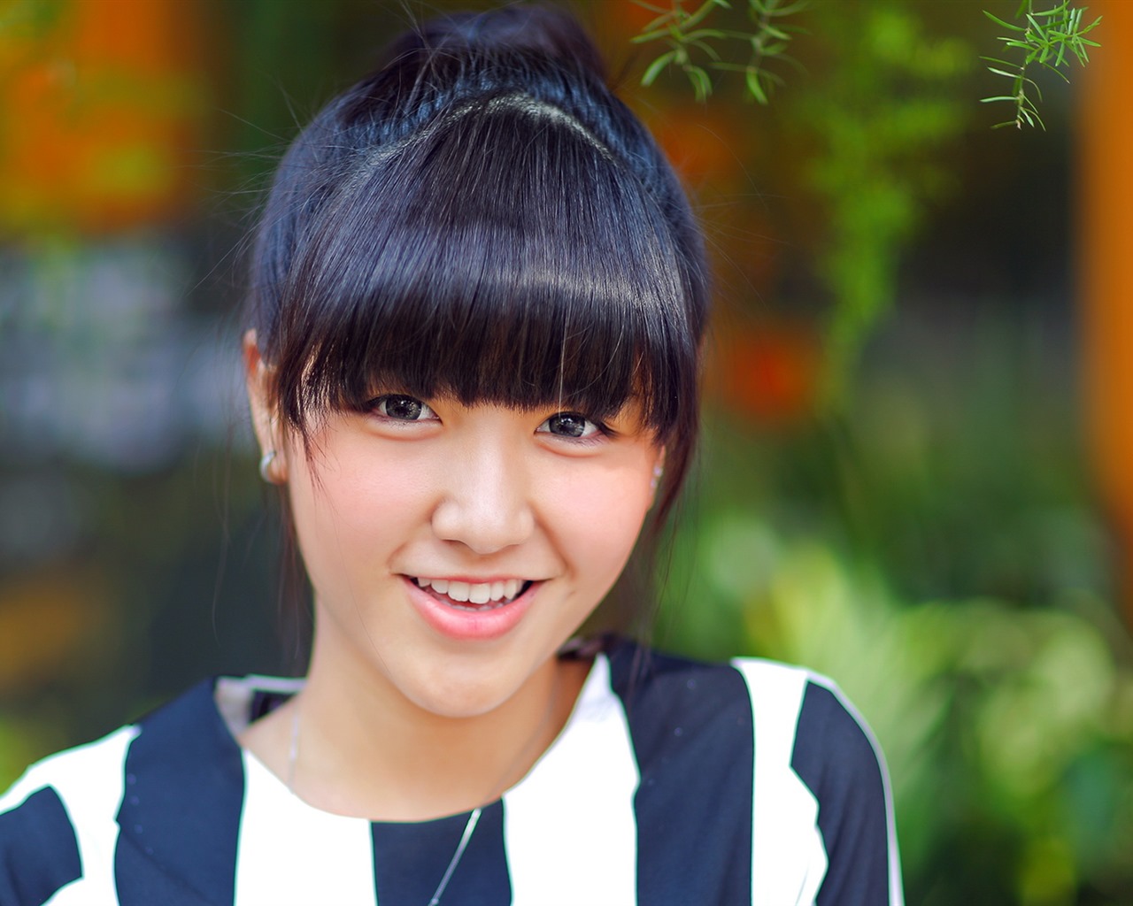 Pure et belle jeune fille asiatique fonds d'écran HD collection (4) #37 - 1280x1024