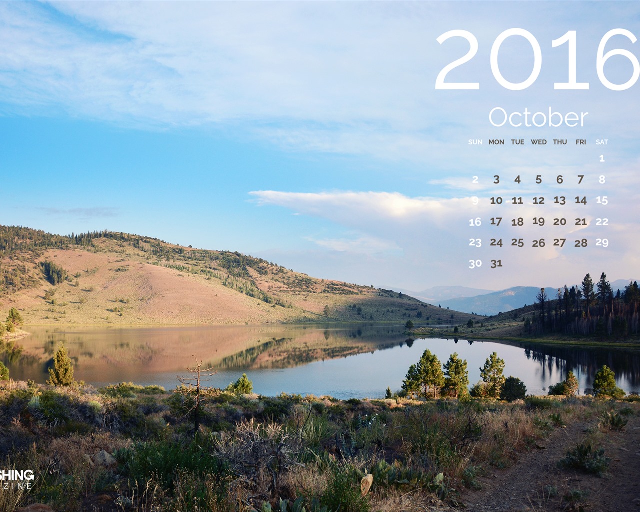 Oktober 2016 Kalender Wallpaper (2) #20 - 1280x1024