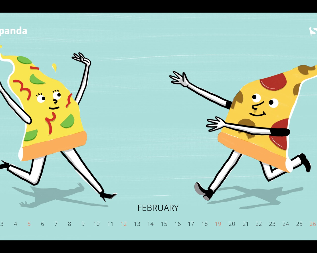 February 2017 calendar wallpaper (1) #17 - 1280x1024